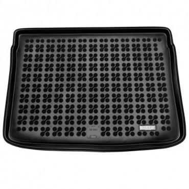 Rubber kofferbakmat Fiat 500X met normaal reservewiel 2014-heden