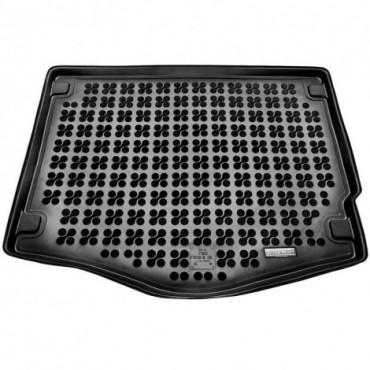 Rubber kofferbakmat Ford Focus Hatchback met thuiskomer 2010-2018