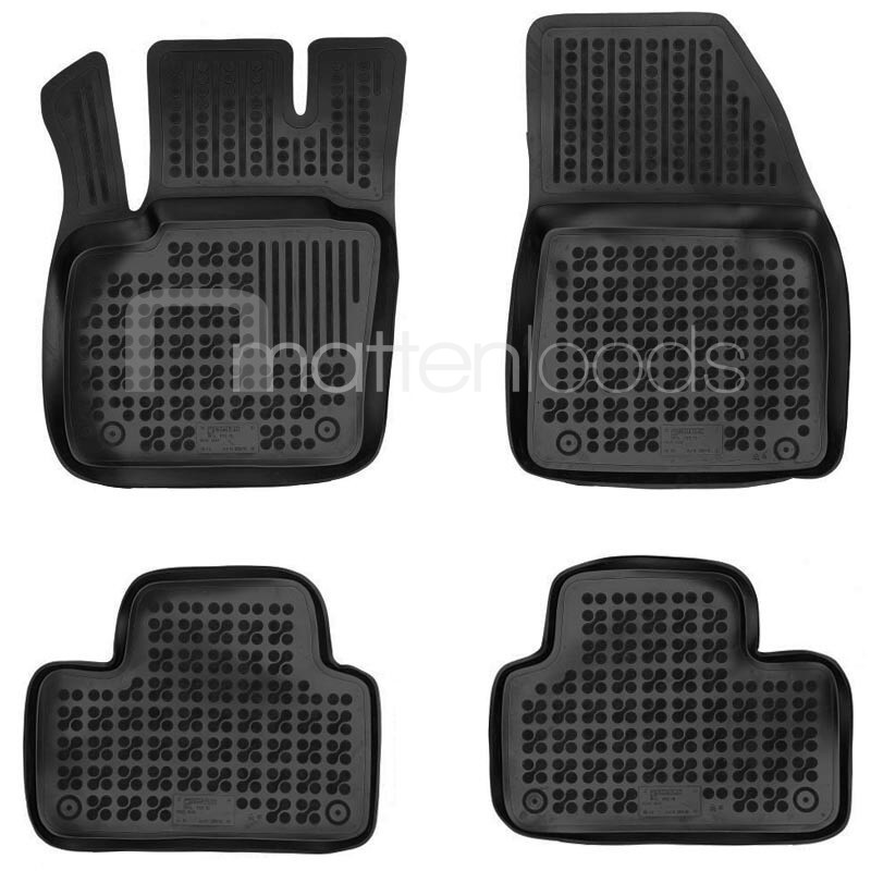 2023 Volvo XC40 Recharge - Rubberized Front & Rear Floor Mats C40 XC40 Ex40 Genuine Volvo 31693758 31470948