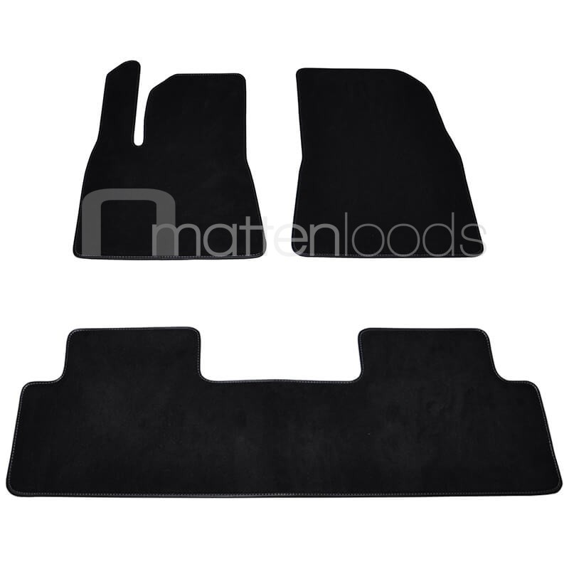 M MOTOS tapis voiture en velours premium pour Tesla Model S depuis 2012