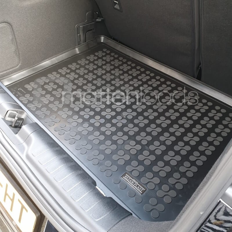 Rubbasol Rubberen Kofferbakmat Voor Mercedes A-Klasse W177 (vanaf 5/2018, Excl. Hybrid) – Hoge Laadvloer – Antislip & Makkelijk Schoon