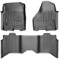 Weathertech 3D automatten Dodge Ram Truck 1500 Crew Cab 2009-2019