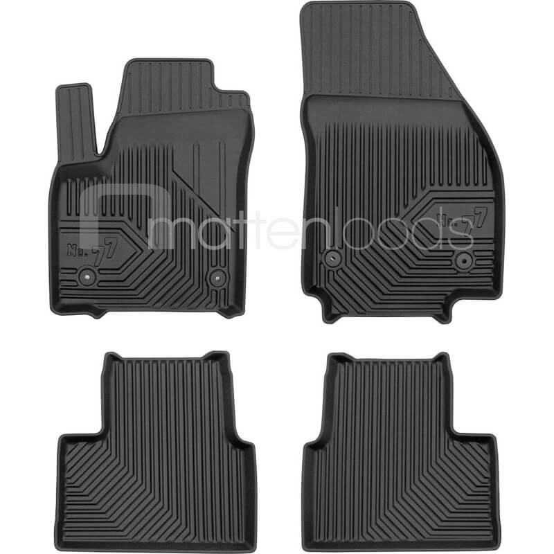 Tappetino Lato Guida Opel Meriva B (2010-2017) - DHCarMats In Moquette Su Misura, Antiscivolo, Made In Italy - 3