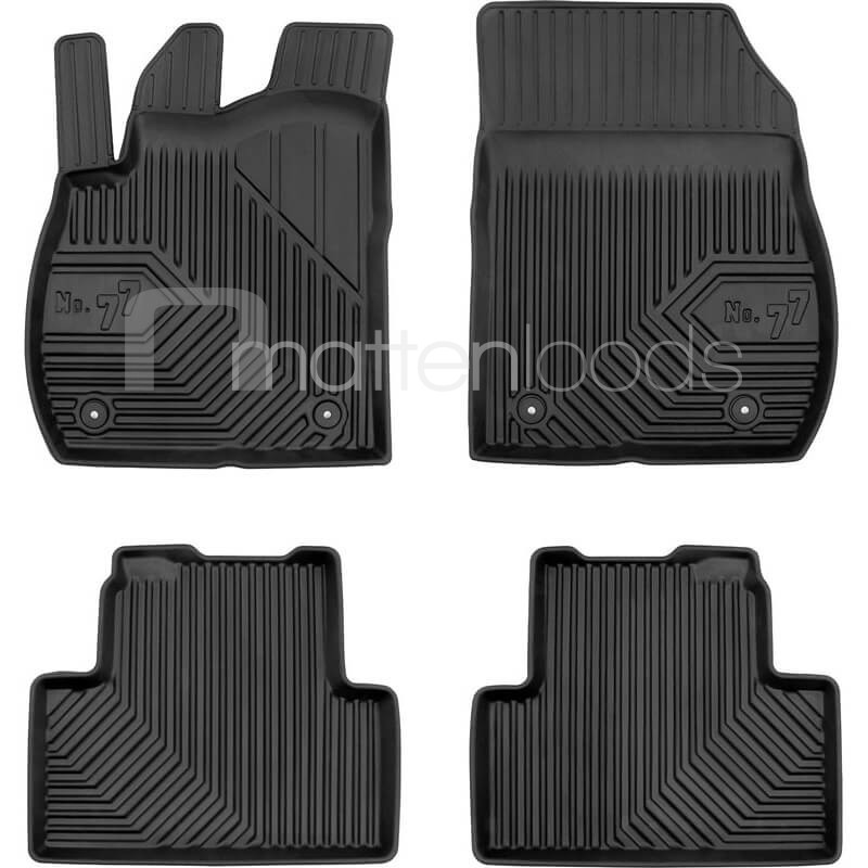 AllWeather Antislip Automatten Voor Opel Voor Zafira Voor Tourer B C Tapijtmatten All-weather Bescherming Interieur Voetmatten Season Automatten(Kleur 1