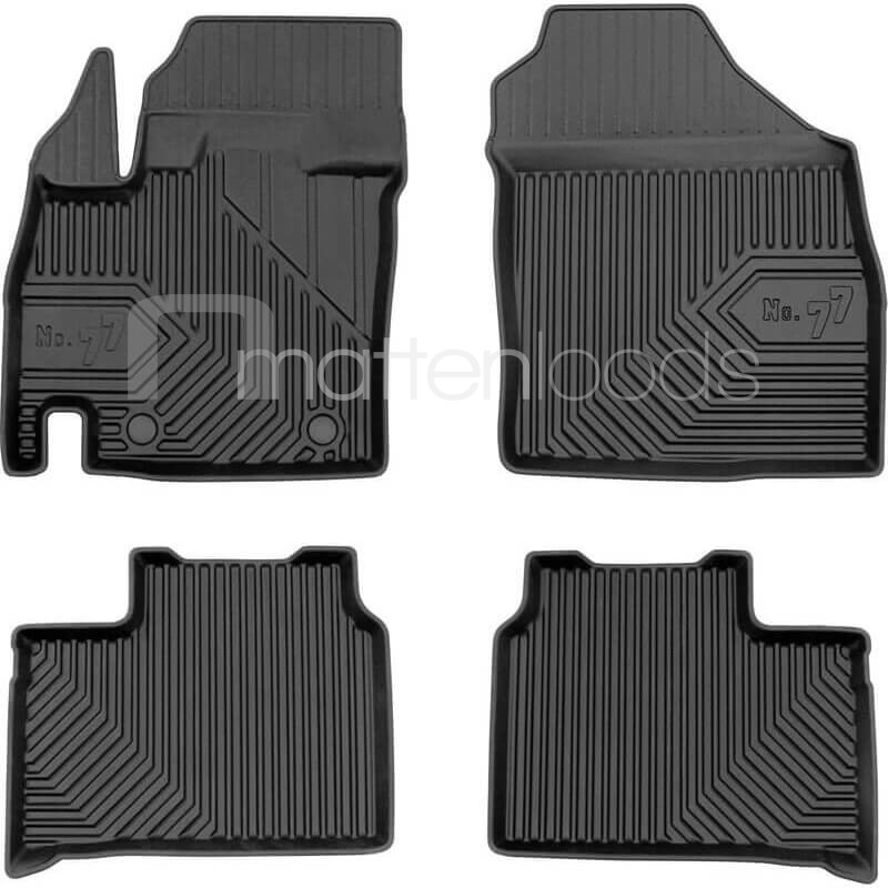Auto vloermatten met volledige dekking, voor Suzuki Ignis 2016-2020 Automotive voorste rij tapijt interieur bescherming accessoires (LHD),D