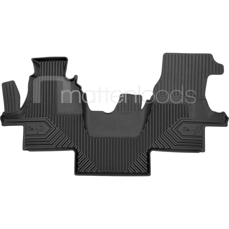 Volkswagen 5NL06150082V Premium rubberen vloermatten v h rubberen matten 4x all-weather matten ALLSPACE zwart met Tiguan opschrift