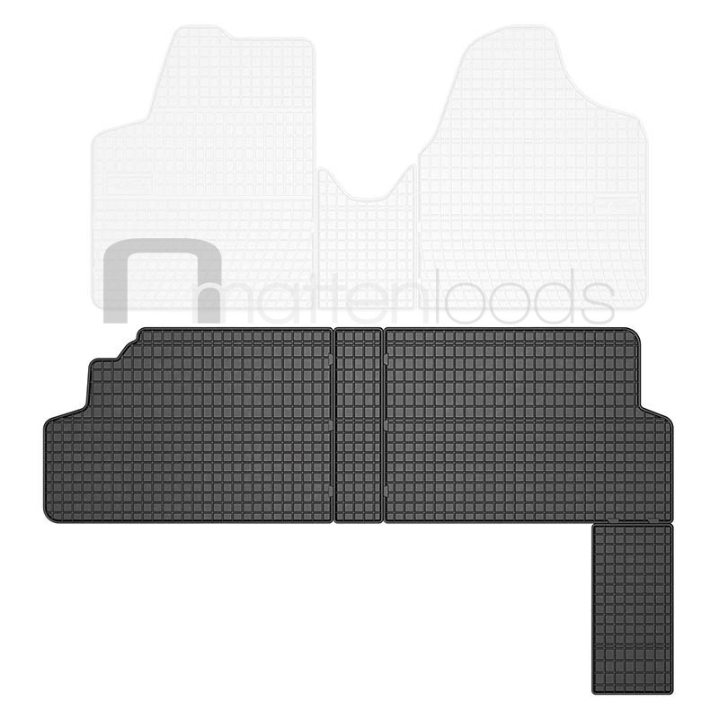Tappetini Auto 3D In TPE Per Peugeot Expert II (2006-2016) | Set Premium Impermeabile E Antiscivolo OMAC