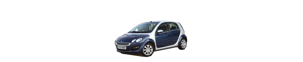 Automatten Smart Forfour I | Kofferbakmat Smart Forfour I