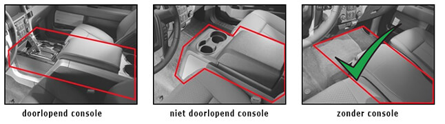 Opties center console Ford F-150